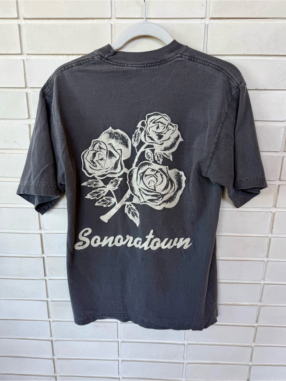 Sonoratown * 100% Cotton * Made in USA * Rose Graphic Tee * Size S